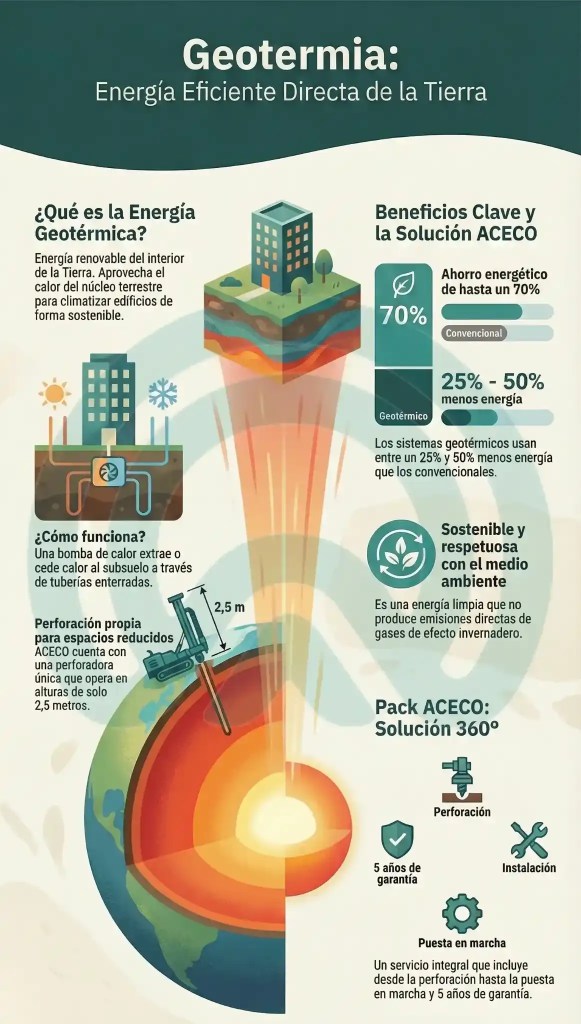 geotermia eficiencia energetica
